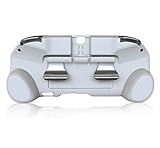 New Matte Non-Slip L3 R3 Hand Grip Handle Joypad Stand Case with L2 R2 Trigger Button Grips Holder for PSV 1000 PS VITA 1000 Game Console-White.