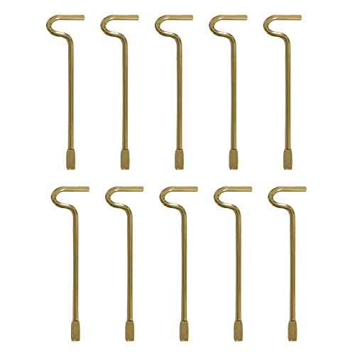 Interior Door Key for Bedroom Door, Bathroom Door Key Pin for Door Knob Lock - 10 Pack