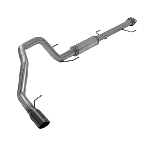 Flowmaster 717433 FlowFX Cat-Back Exhaust Kit 2.5 Inch 409 Stainless Steel 3.5 Inch Black Ceramic Stainless Steel Tip Compatible with 2007-2014 Toyota FJ Cruiser 4.0L