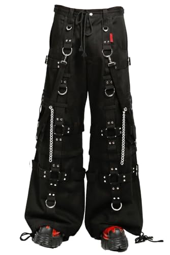 Tripp NYC Harness Dark Street Pants [BLACK] S