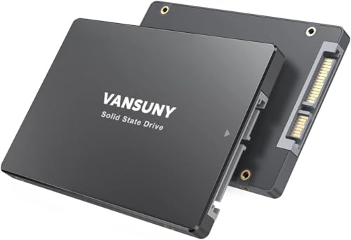 Vansuny 2TB SATA III SSD Internal Solid State Hard Drive 2.5” Internal Drive Advanced 3D NAND Flash Up to 500MB/s SSD Hard Drive for PC Laptop Desktop