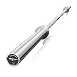 RitFit 7-foot Olympic Barbell Bar, General Purpose Weight Bar Suitable for Olympic Lifts and Power Lifts, 500LBS Capacity