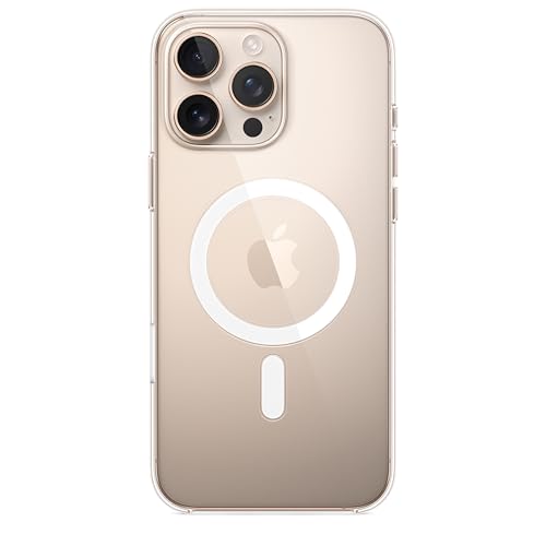 Apple iPhone 16 Pro Max Clear Case with MagSafe and Camera Control: Lightweight Phone Case, Wireless Charging Compatible, Smooth Glossy Finish