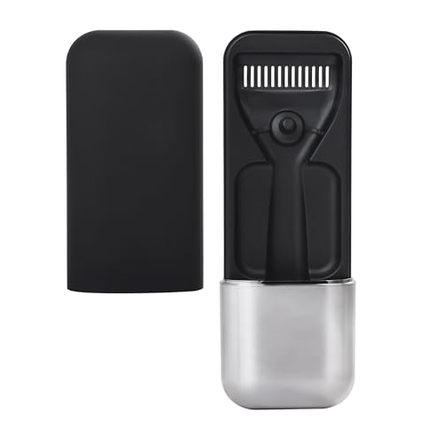 Travel Razor Case Only Compatible with Gillette Labs Razor(Not Heated), Portable Premium Protective Storage Box(Silvery)