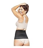 Belly Bandit Original Postpartum Belly Wrap - Belly Wrapping & Compression for Postpartum Recovery - Ease Back Pain, Promote Mobility & Core Support, Black, Medium