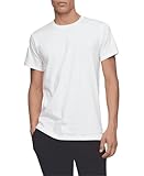 Calvin Klein Men's Short Sleeve Crewneck 100% Cotton T-Shirt Packs, 3 pack White, XXL