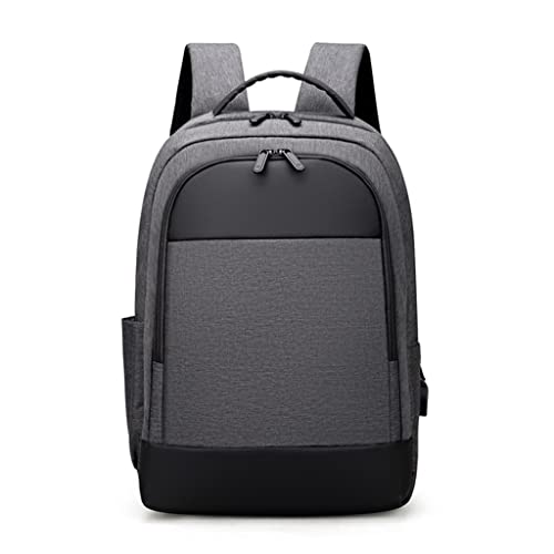 NSUQOA JSEIAJB Mochila Masculina Multifuncional, Bolsa Impermeável Com Tecido Oxford Para Laptop Carregamento(Gray)