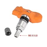 X AUTOHAUX 4pcs 433MHz TPMS Sensor Tire Pressure Monitoring System Sensor for BMW 550i GT XDrive 2011-2014 36-10-6-856-227