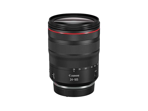 Canon RF 24-105mm f/4L IS USM Lens, Black - 2963C002