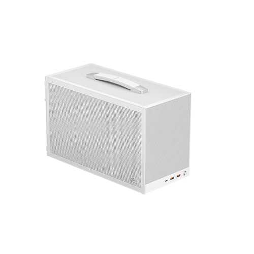 PCCOOLER CPS K101 Mini ITX PC Case, Mesh High Airflow SFF Chassis, Fits 340mm GPU, 3X 12015 Slim Fan Support, Ergonomic Handle, Tool-Free Side Panels, USB 3.0 & Type-C (Pcie Riser Cable Not Included)