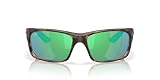 Costa Del Mar Jose Pro Sunglasses, Matte Tortoise/Green Mirrored Polarized 580G, 62 mm