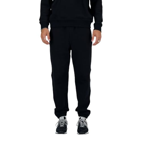 New Balance Men's Athletics French Terry Jogger, Black, Medium