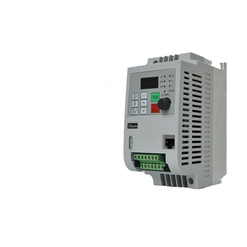 JFZTPVAK Frequency Inverter for Motor 220V Variador De Frecuencia Single-Phase VFD Speed Controller for 3-Phase 1.5kW AC Motor Inverter(4kw 220v)