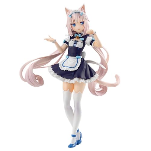 SUNGDOGIN Anime Figures Standing Dresses Character Statues Desktop Ornaments for Home Living Room Collectible Figurines (Vanilla)