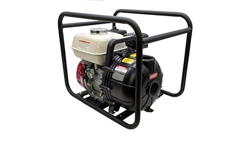 Pacer Pumps 200 GPM "S" Series SE2UL E5HCP/RC, Self-Priming Multi-Purpose Water Transfer Pump with Honda GX Engine, 200 GPM