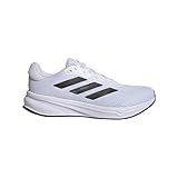 adidas Men's Response Running Sneaker, White/Black/White, 9.5