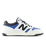 New Balance Men's 480 V1 Sneaker, White/Blue Agate/Black, 10