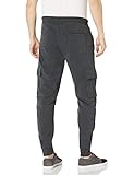 WT02 mens Basic Active Fleece Jogger Sweatpants, Hch, Large US