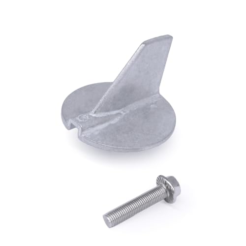 Boat Motor 6E5-45371-01 Tab Trim Anode for Yamaha Outboard Engine 115HP-225HP 2/4-stroke, fits Sierra 18-6097