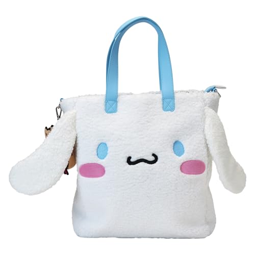 Loungefly Sanrio Cinnamoroll Sherpa Tote Bag with Coin Bag