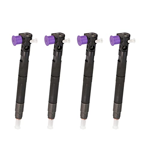 Hconcet New 4Pcs Diesel Fuel Injector 33800-4A710 28229873 Compatible with Hyundai Grand Starex H1 Kia 2.5 EURO 5 Engine