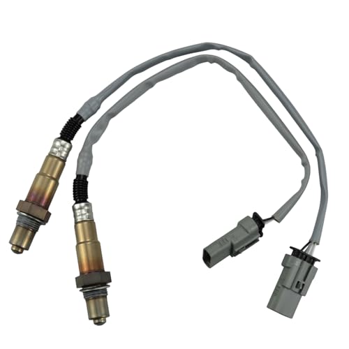 MTKHMN Oxygen O2 Sensor 1 & 2 fit for 2016-2019 Chevrolet Cruze 1.4L, 2016-2022 Chevrolet Malibu 1.5L, 2017-2022 Chevrolet Spark 1.4L, 2016-2022 Buick Encore 1.4L Downstream and Upstream 2PCS