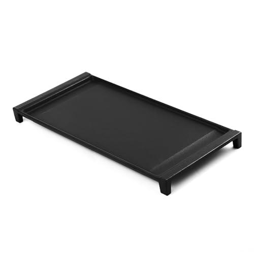 Upgraded WB31X24738 Griddle Replacement for GE Stove Range Parts Griddle Plate WB31X24998 GE Cooktop Parts Stove Top Cast Iron Center Griddle Pan 1 Pcs