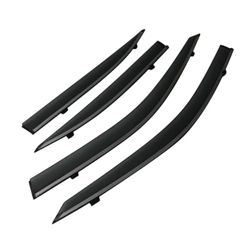 LMWMLURX Car Window Rain Protectors Compatible for Skoda Octavia Pro 2021 2022 2023 2024 Visor Weathershields Wind Rain Guard