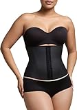 Squeem Perfectly Curvy Waist Cincher - Firming Shapewear for Women - Tummy Control Waist Trainer & Shaper - Endless Black/Size: 1X-Large