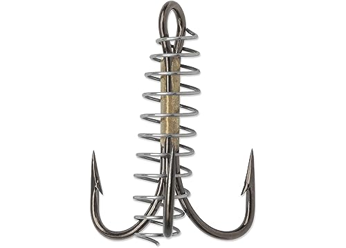 50 Gerry's Tackle 2X Strength Bronze Dough Bait Treble Hooks Size 1