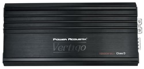 Power Acoustik VA1-10000D Vertigo Series 10,000-Watt Max Monoblock Class D Amp