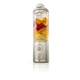 Ninja Blast Max, Portable Blender + Twist & Go, Personal Blender, Ninja Blender, Smoothie, Blend, Ice Crush, 3 Programs, Cordless, 22 oz removable Vessel, Dishwasher Safe, Leakproof, Cream, BC251IV