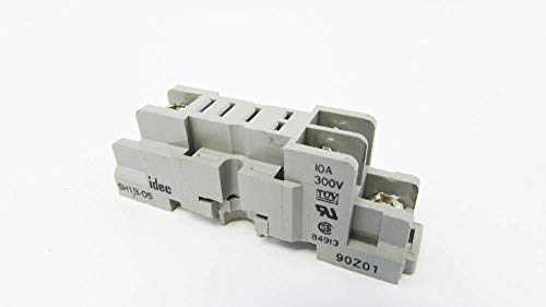 IDEC SH1B-05 Screw TERMINALS, Relay Socket, DIN-Rail Mount, 10 AMP, 300 VAC. Pack of 3