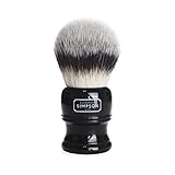 Alexander Simpson Trafalgar Synthetic Shaving Brush - Simpson Shaving Brushes - Faux Ivory Handle (T3 Ebony)