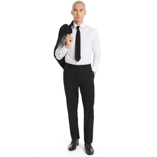 Calvin Klein Slim Fit Suit Separate Pants, Black, 3W x 32L
