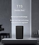 TOWNEW T1S 4.1 Gallon Automatic Self-Sealing and Self-Changing, Motion Sense Activated Trash Can, 2024 Upgrade Smart Garbage Can with Lid for Kitchen Bathroom Office, Black