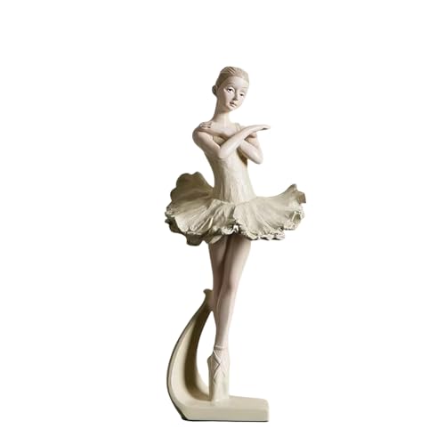 Quzzy,Desktop Ornaments, Ballet Girl Figurine,Ins Style Dancer Princess Room Decoretion Home Furnishing Display Item Sculpted Hand-Painted Figure, Remembrance Gifts.
