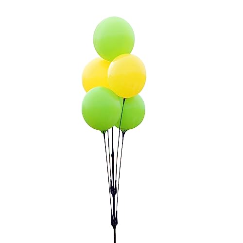 Balloon Bobber - Weatherproof Reusable Paneled Balloon Cluster Pole Kit - Helium Free Plastic Outdoor Balloons