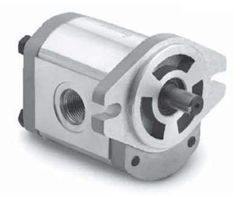 CHIEF Gear Pump: 5/8’’ Shaft Diameter, 0.73 CID, 6.32 GPM @ 2000 RPM, 3600 Max RPM, 3626 PSI With SAE #12 Inlet and SAE #10 Output Ports, 2-Bolt A Mount, CCW Rotation, 252433