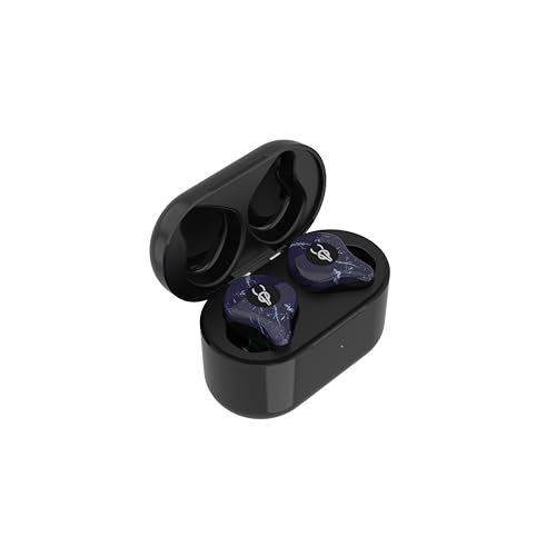 Sabbat E12 Marble Series 2025 New Ultra Noise Cancelling Wireless Earbuds Blutooth 5.2 HIFI Stereo In-Ear headphones with Built-in Mic and Wireless Charging Case suitable for IOS, Android(Galaline)