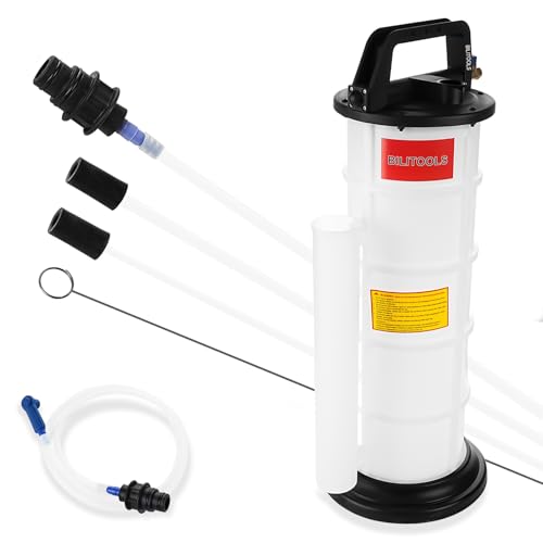 BILITOOLS 9L Vacuum Oil Pump Extractor Air Operated Automotive Oil Change Tool Large Capacity 2.4 Gallon Pneumatic Engine Dipstick Fluid Extractor for Boat Marine Jetski ect.