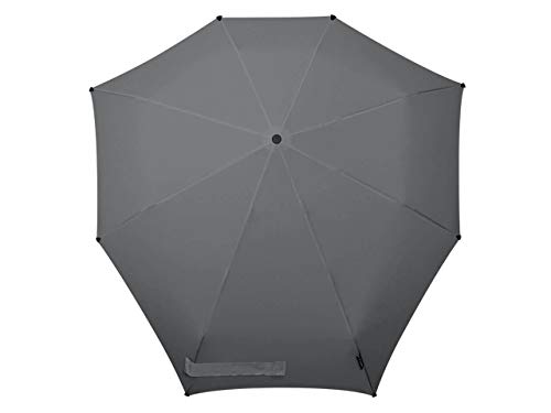 Senz Manual Compact Foldable Storm Proof Umbrella - Silk Grey
