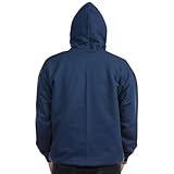 CafePress Navy Korean War Veteran Zip Hoodie (Dark) Men's Dark Zip-Up Hoodie Sweatshirt