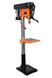 WEN 4227T 13-Amp 12-Speed Floor Standing Drill Press Bundle with MB500 500-Pound Capacity Mobile Base for Tools and Machines