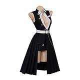 Women's Uzui Tengen Cosplay Female Dress Costume Uniform Halloween Outfit (Female-L, Women)