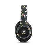 Disney Mickey Mouse Bluetooth Headphones Over Ear, Wireless and Wired Foldable Headset Built-in Microphone - Birthday Gift Adults Kids - Audifonos Auriculares Inalambricos