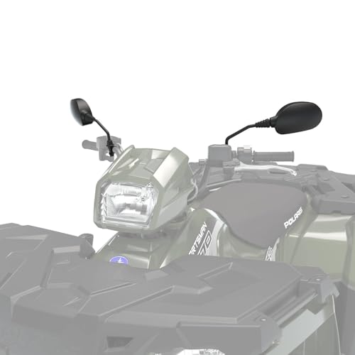 Polaris Side View Adjustable Mirrors, for Specific Sportsman ATV 570, 850, and 1000 Models, Handlebar Mounted, Set of 2222