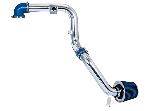 Rtunes Racing Cold Air Intake Kit + Filter Combo BLUE Compatible For 00-03 Ford Focus 2.0L I4