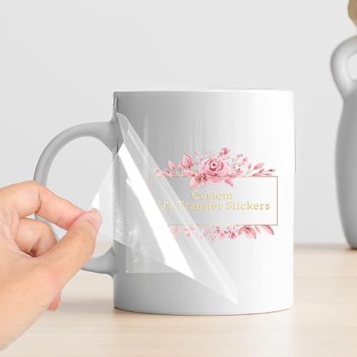 Custom Transfer Stickers Metal Custom Logo Sticker Personalized Business Logo Text Image Transfer Stickers for Birthday Party Wedding