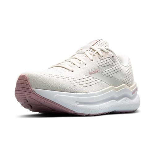 Brooks Women’s Ghost Max 2 Neutral Running & Walking Shoe - Coconut Milk/Gray/Zephyr - 8.5 Medium